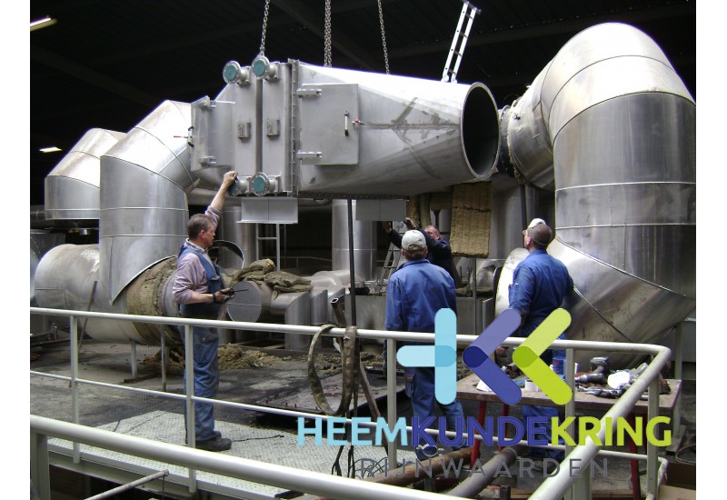 Bouw warmtewisselaar van der Sanden F00002444